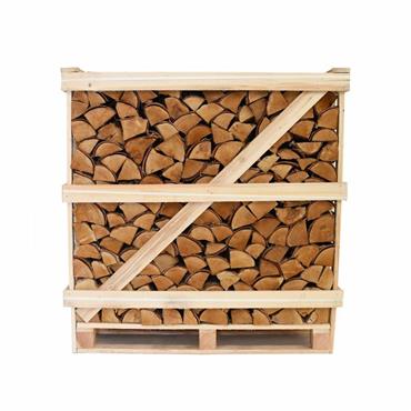 Kiln Dried Logs Birch Crate 450Kg
