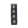 Zinc Star Napkin Ring 4 Pack