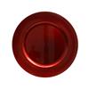 Deco Plate Foil Ruby Red