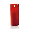 Dancing Flame Candle Battery Red 30cm