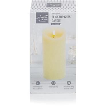 Flickabright Candle Cream 18cm