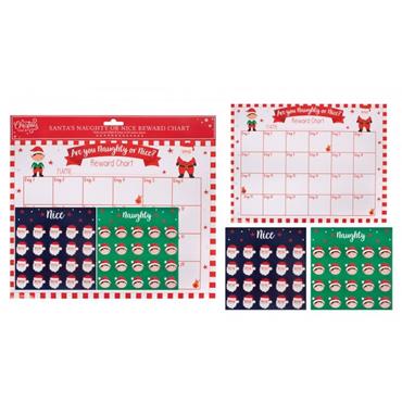 Santa's Naughty Or Nice Chart