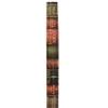 Bookcase Print Gold Foil Wrapping Paper