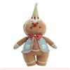 PLUSH GINGERBREAD SITTING 53CM