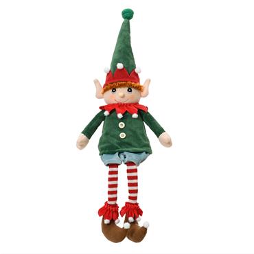 PLUSH SITTING ELF 60CM