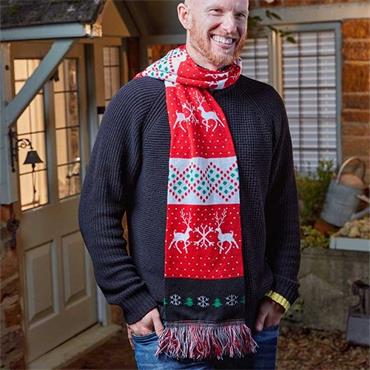 Luxury Reindeer Scarf