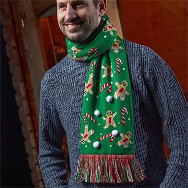 Luxury Gingerbread Scarf