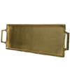 GOLD TRAY ALUMINIUM RECTANGULAR 4CM