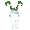 35CM GREEN/RED HEADBAND ELF LEGS