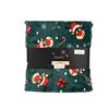 Merry & Sweet Green Throw Deer Print