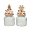 Country Joy Biscuit Cookie Jar 21cm 2 Assorte