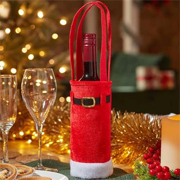 Three Kings Santas Wine Gift Bag 22cm