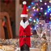 Three Kings Santas Wine Gift Coat 22cm