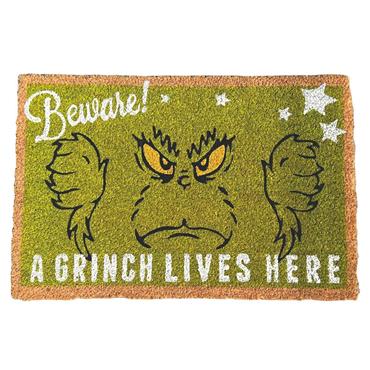 The Grinch 'Beware' Doormat