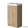 Faro Cloakroom Floor Mounted Unit Exc Basin 450mm (4 Colours)
