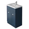 Clarity Floor Mounted Vanity Unit & Basin 60Cm 3 Colours