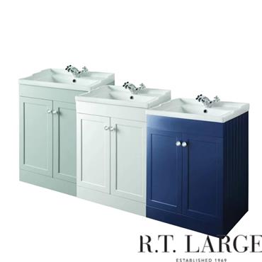Kylemore Vanity Unit 3 Colours 60 Cm Exc. Basin