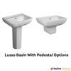 Lusso Basin & Pedestal