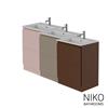 Rian Floor Mount Unit & Basin 60cm (3 Colours)
