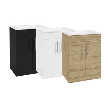 Strata Floor Mount Unit & Basin 60 Cm