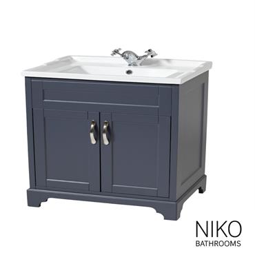 Woodbridge Vanity Unit & Basin Slate -