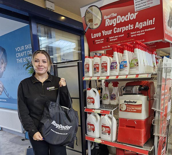 Rug Doctor Hire in store at Topline Bolands