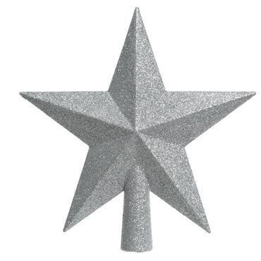 GLITER TREETOPPER SILVER