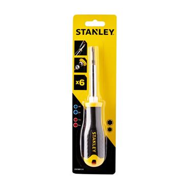STANLEY 6 WAY SCREWDRIVER