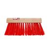 14`` RED PVC BROOM YARD BRUSH HEAD ONLY