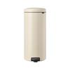 BRABANTIA NEWICON 30LT PEDAL BIN SOFT BEIGE