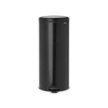 BRABANTIA NEWICON 30LT PEDAL BIN MATT BLACK