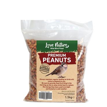 LOVE NATURE 1.5KG PEANUT BAG