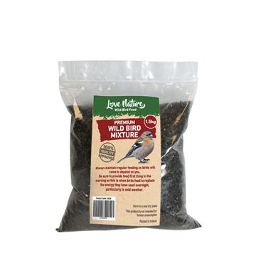 LOVE NATURE 1.5KG WILD BIRD MIX BAG