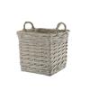 SQUARE FRENCH BASKET WITH PLASTIC LINER LARGE