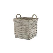 SQUARE FRENCH BASKET WITH PLASTIC LINER MEDIUM