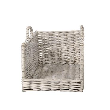 LARGE FRENCH BASKET WITH HANDLES