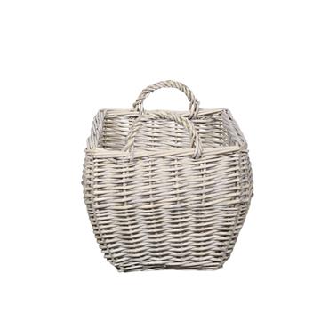 CURVED FRENCH BASKET WITH HANDLES LARGE