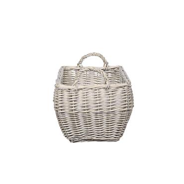 CURVED FRENCH BASKET WITH HANDLES MEDIUM