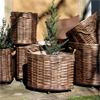 CORNER FRENCH BASKET WITH WHEELS LARGE