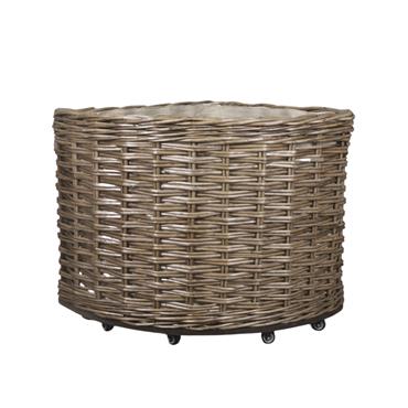 CORNER FRENCH BASKET WITH WHEELS LARGE
