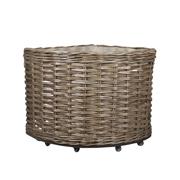 CORNER FRENCH BASKET WITH WHEELS LARGE