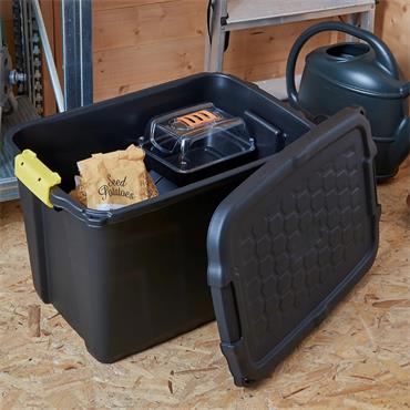 60L HEAVY DUTY STORAGE BOX WITH LID