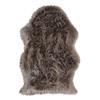 FAUX FUR MOCCA THROW