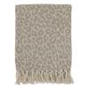LEOPARD AIX THROW OF SURPLUS YARN 150CM