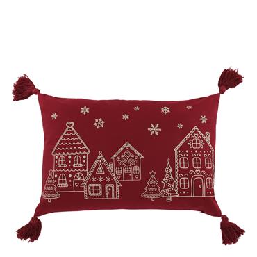 CHRISTMAS HOUSE CUSHION