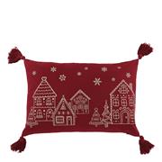 CHRISTMAS HOUSE CUSHION