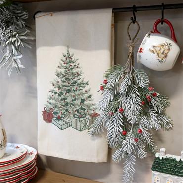 CHRISTMAS TREE TEA TOWEL