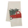 CHRISTMAS CAR TEA TOWEL