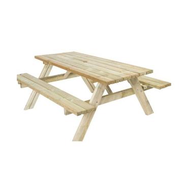 DOOLIN 6 SEATER PICNIC BENCH