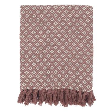 PINK AIX THROW OF SURPLUS YARN 150CM